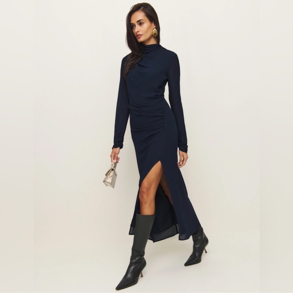 Reformation long sleeve dress